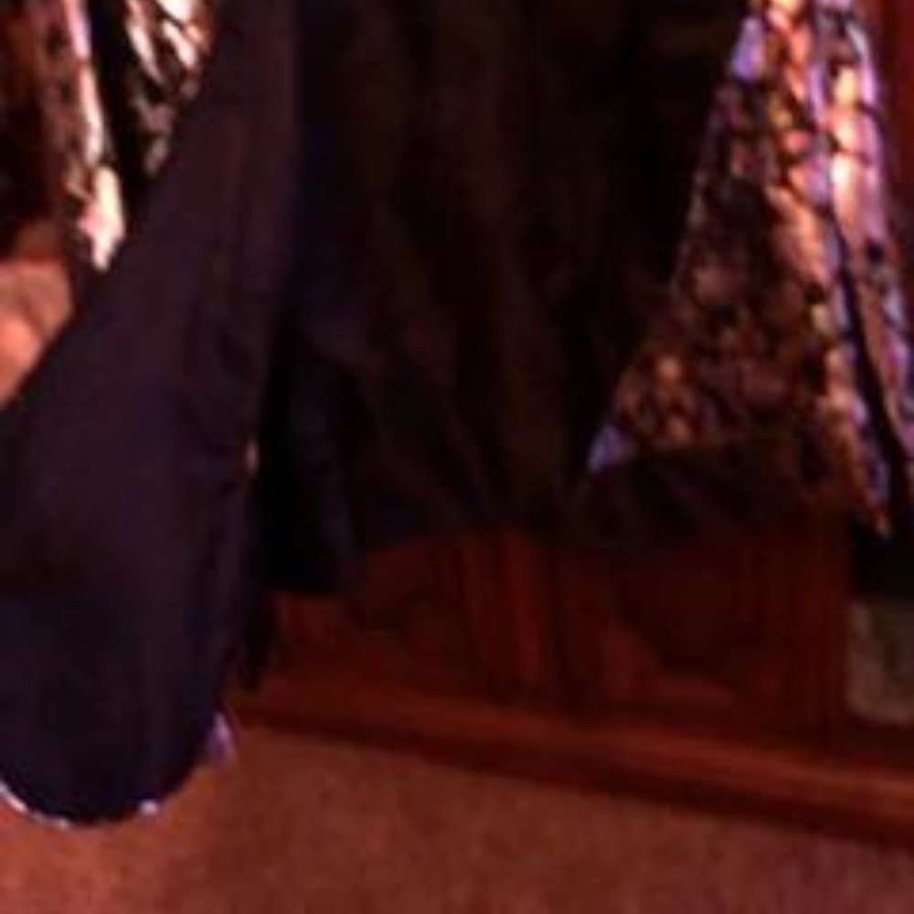 Multi Color Lame Cropped Rocker Jacket - Picture 2 of 8